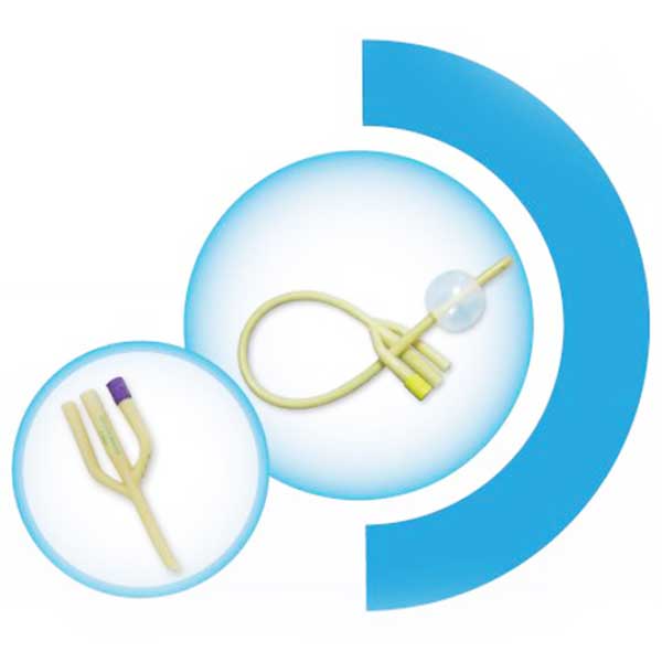 3-way standard latex foley catheter