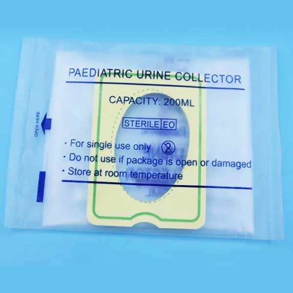 Disposable Pediatric urine bag and collector