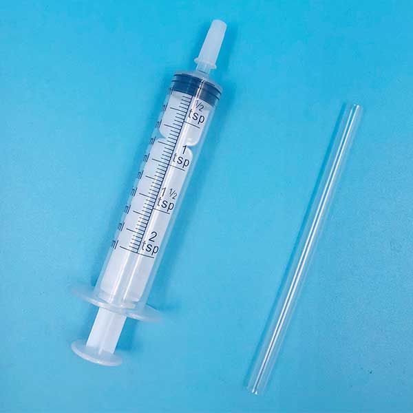 5ml 10ml 20ml oral syringe with tube